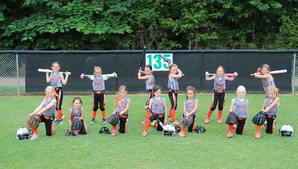 The Hoover Diamonds All Stars 6U fast-pitch girls softball team won the USSSA State Tournament.