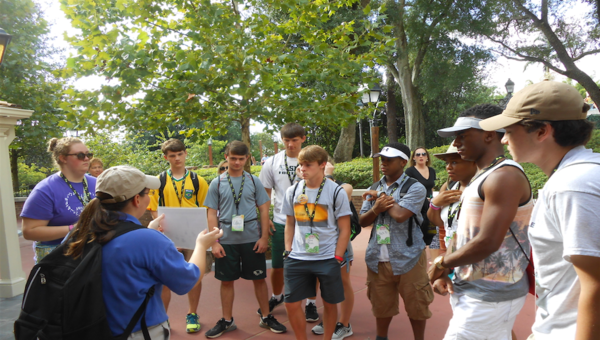Students learned and had fun while at the Disney parks in Orlando.