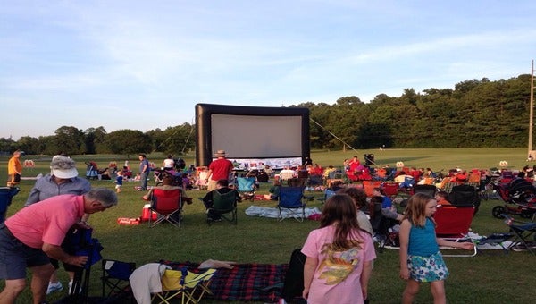 Families can enjoy movies every Friday this summer at Veterans Park.