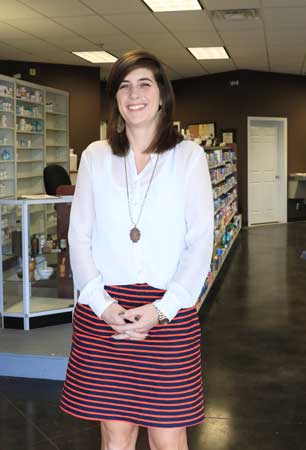 Whitney Culpepper opened Hoover Hometown Pharmacy off John Hawkins Parkway several months ago. 